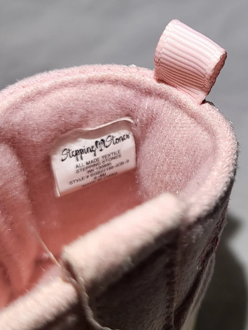 Pink & Tan Baby Western Booties - Infant Walker Shoes